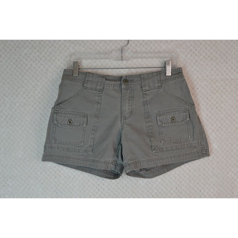 Cabela's Women's 4 Gray 7 Pocket Hiker Shorts